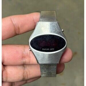 Vintage Sears Phasar 2000 LCD Digital Watch AS IS FOR PARTS